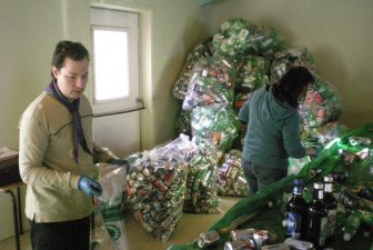 2010 - Collecte de bouteilles